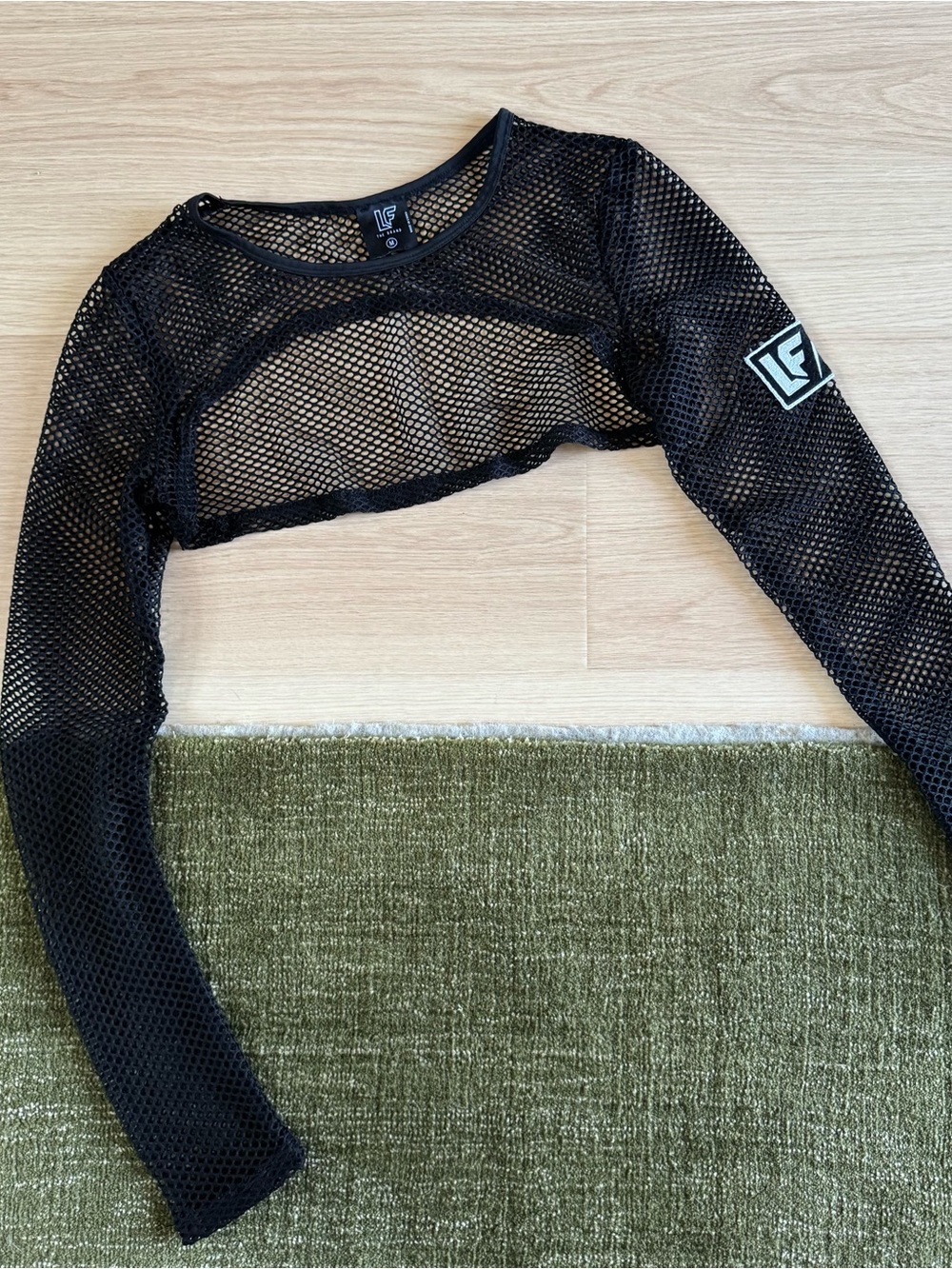 LF Fishnet Super Crop